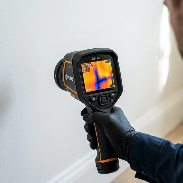 Detección termográfica de humedades y fugas de agua