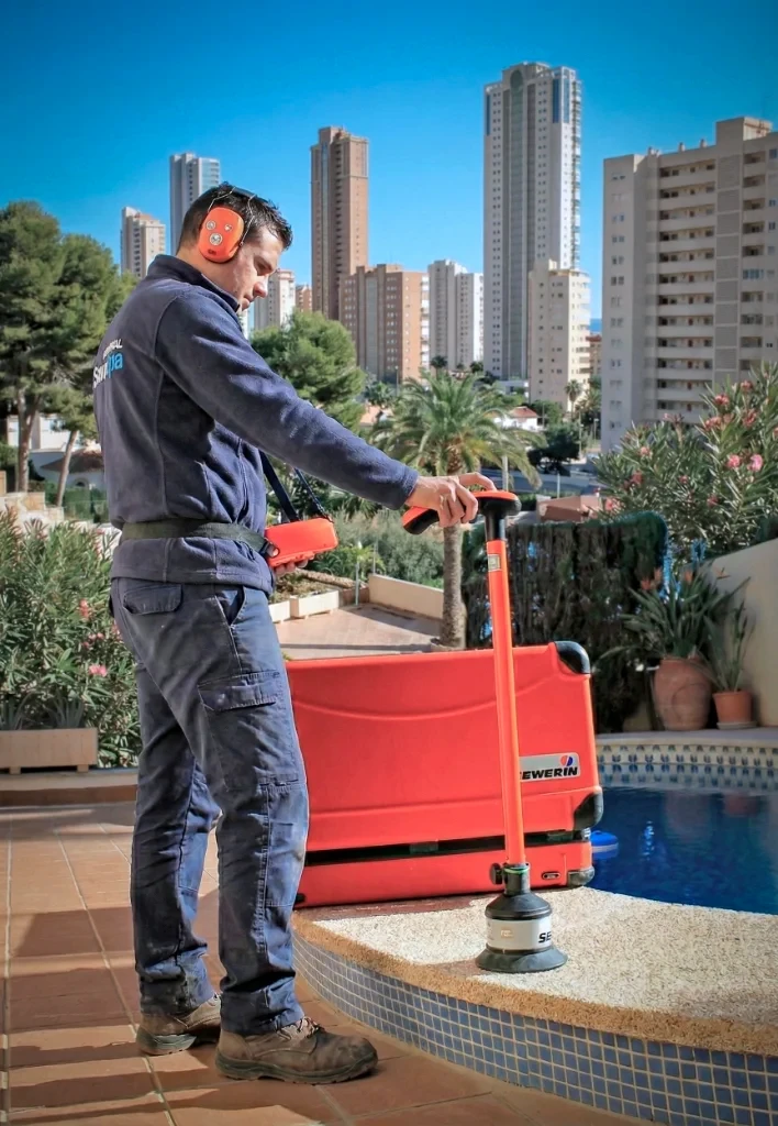 Especialista en detección de fugas Fontanería Benidorm